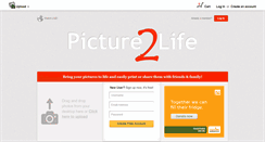 Desktop Screenshot of new.picture2life.com