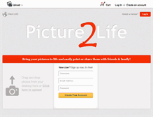 Tablet Screenshot of new.picture2life.com